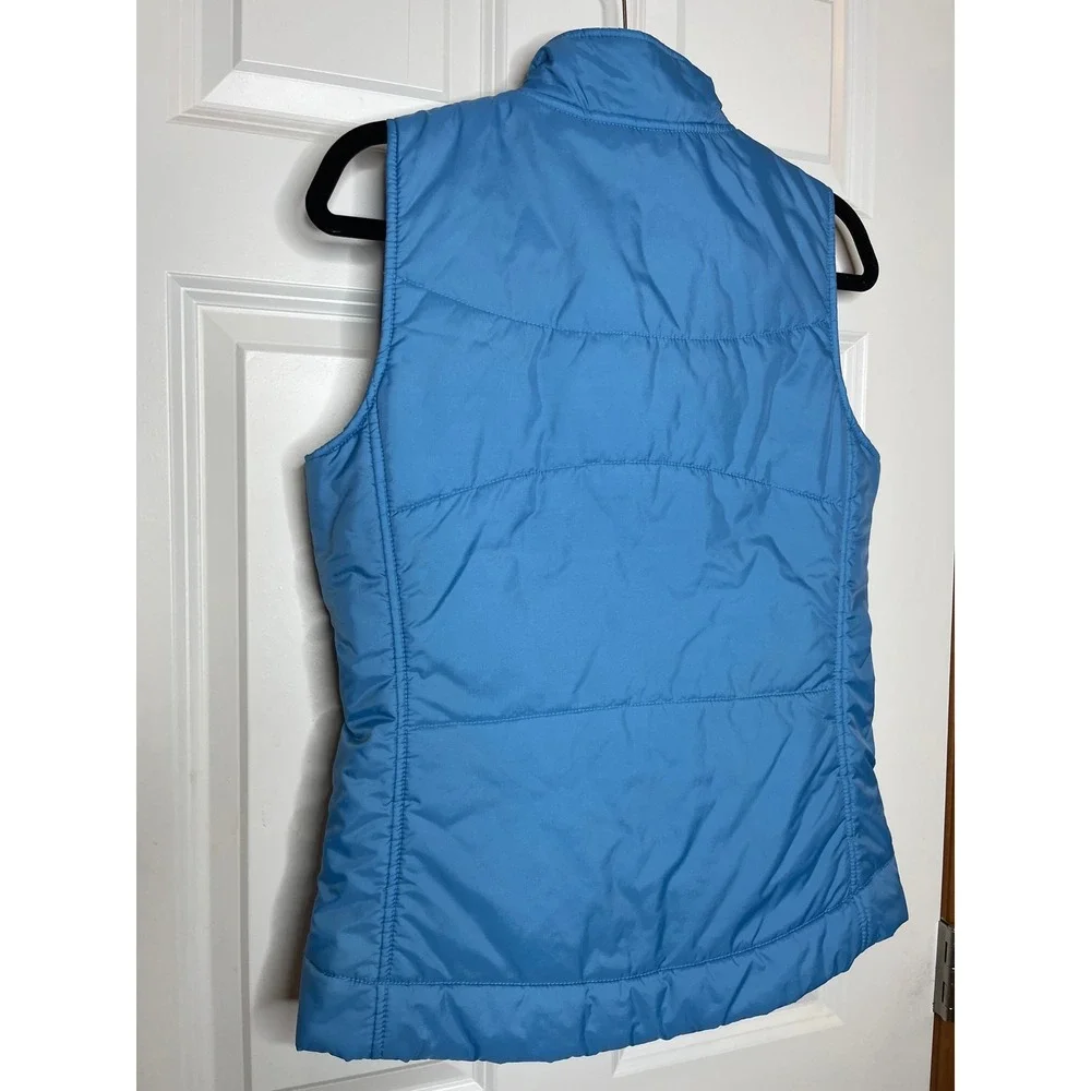 Alo Yoga Blue Lightweight Puffer Vest Athleisure Minimalist Medium‎
